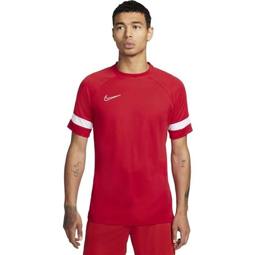 Nike t-shirt dry acd21 uomo rosso bianco