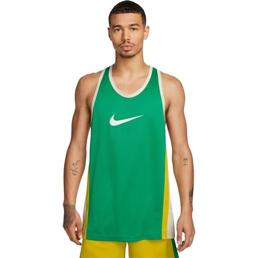Nike t-shirt icon dri-fit uomo verde