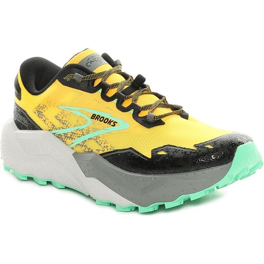 Brooks scarpa da trail running uomo Brooks caldera 7 giallo
