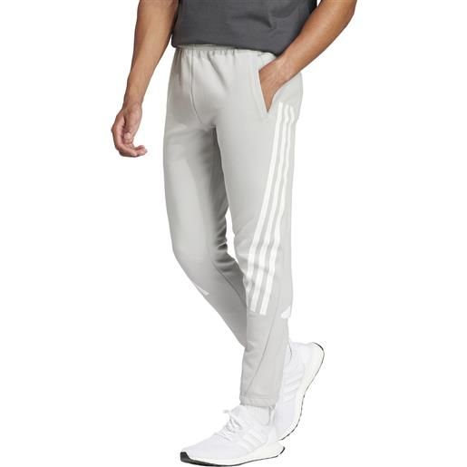 Adidas pantaloni future icons 3 stripes donna grigio