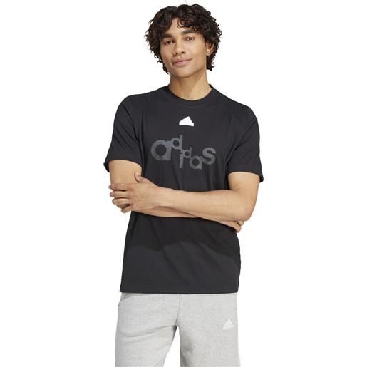 Adidas t-shirt uomo adidas brand love nero