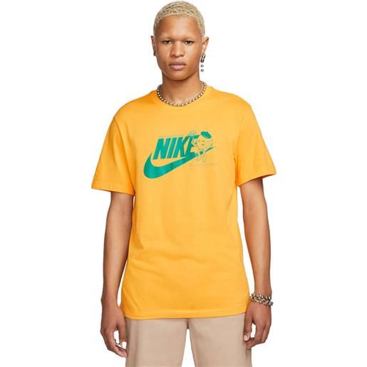 Nike t-shirt sportswear uomo giallo