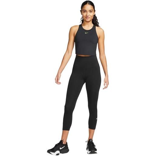 Nike leggings 7/8 high waist one donna nero
