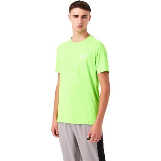 Emporio Armani 7 t-shirt uomo Emporio Armani 7 verde fluo