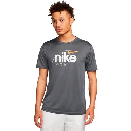 Nike t-shirt dri-fit wild clash do you even uomo grigio