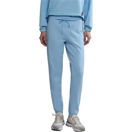 Napapijri pantaloni jogger nina donna azzurro