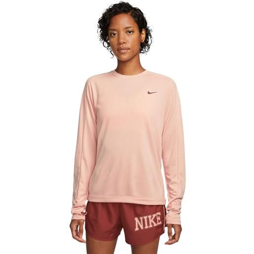 Nike t-shirt swoosh run pacer mdlyr donna rosa