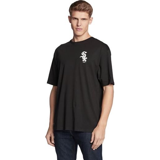 New Era newera t-shirt leaugue essential oversized sox uomo nero
