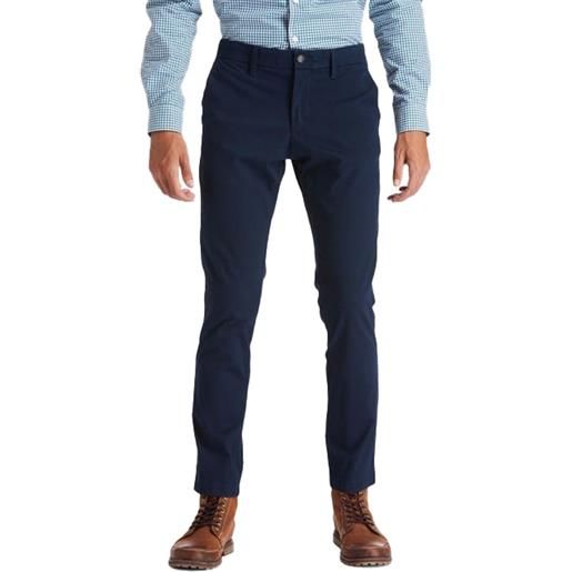 Timberland pantalone chino stretch sargent lake uomo blu