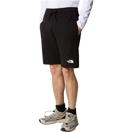 The North Face short uomo The North Face french terry logo nero