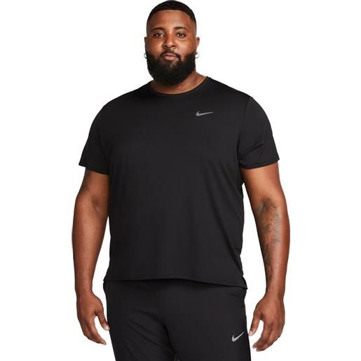 Nike t-shirt dri-fit uv miler uomo nero