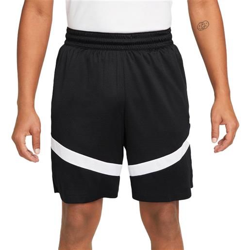 Nike short nk dri-fit icon+ 8in uomo nero bianco