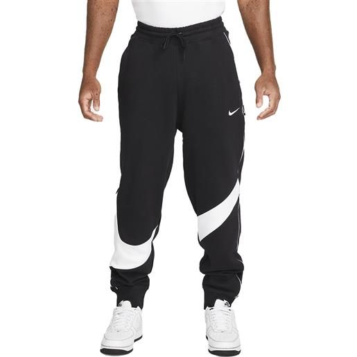 Nike pantalone jogger nsw big swoosh uomo nero