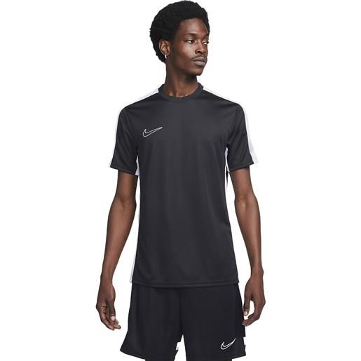 Nike t-shirt dri-fit academy 23 top uomo nero