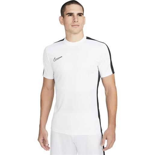 Nike t-shirt dri-fit academy 23 top uomo bianco