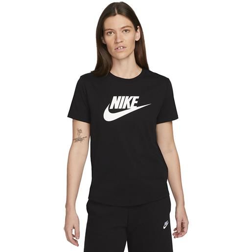 Nike t-shirt regular futura logo donna nero