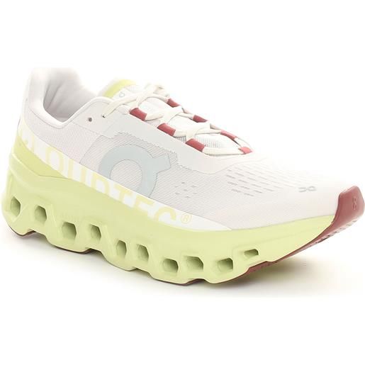 On Running sneakers uomo on cloudmonster bianco