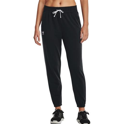 Under Armour jogger rival terry donna nero