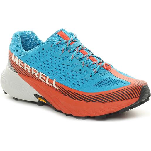Merrell scarpa da trail running uomo Merrell agility peak 5 azzurro arancione