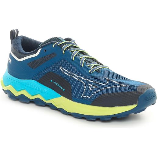 Mizuno scarpa da trail running uomo Mizuno wave ibuki 4 blu
