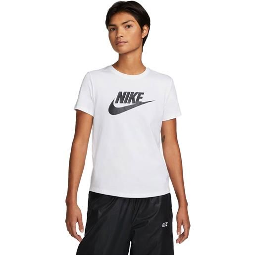 Nike t-shirt regular futura logo donna bianco