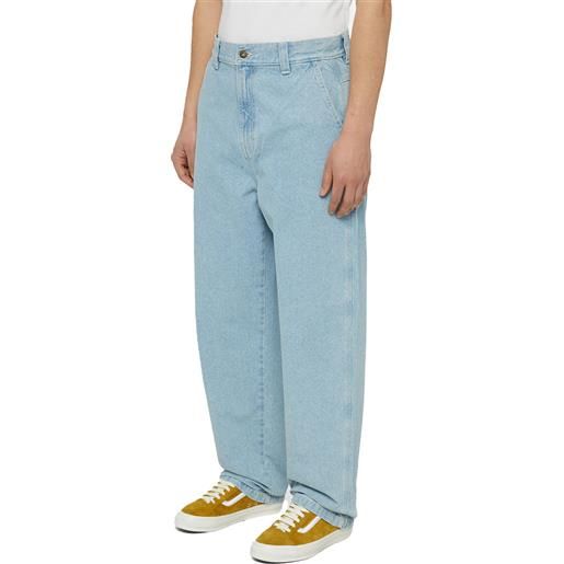 Dickies pantaloni denim madison uomo azzurro