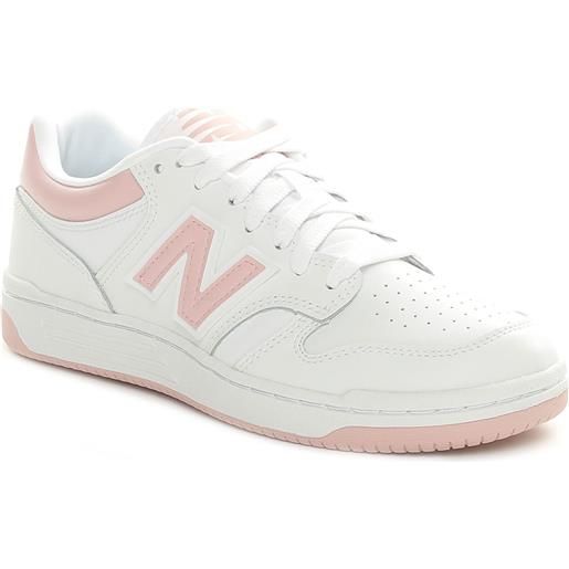 New Balance sneakers donna New Balance 480 seasonal bianco rosa