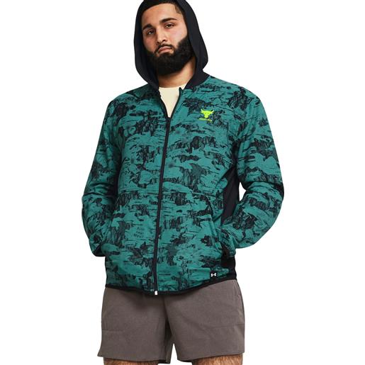 Under Armour giacca rock iso tide hybrid uomo verde