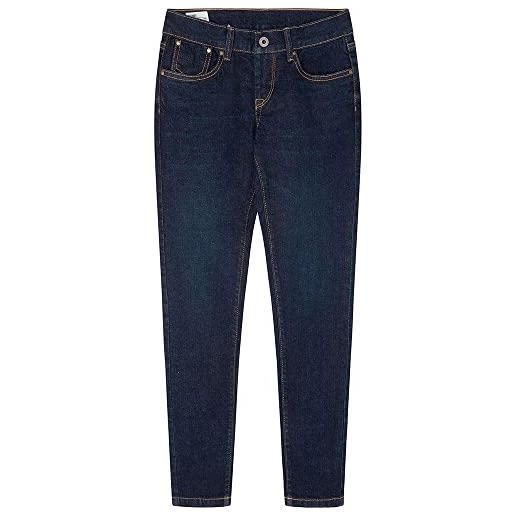 Pepe Jeans pixlette, jeans bambine e ragazze, blu (denim-hl8), 10 anni