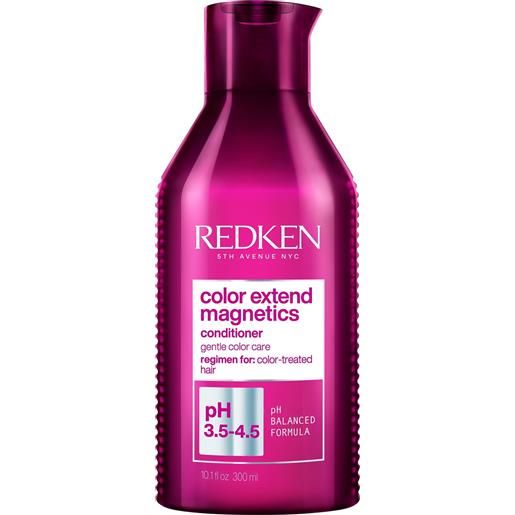 Redken balsamo per capelli colorati color extend magnetics (conditioner color care) 300 ml - new packaging