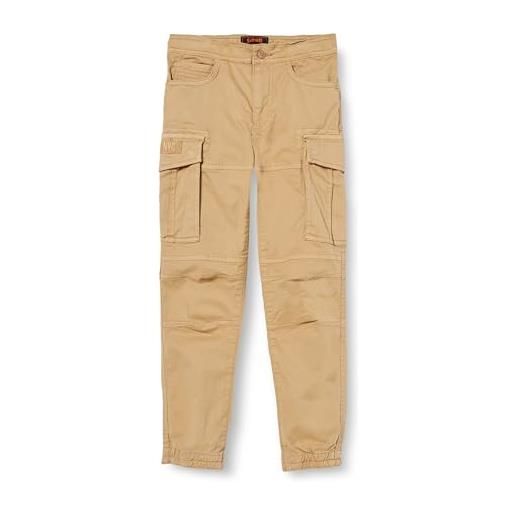 Schott NYC trrelax70b pantaloni, beige, 12 anni unisex bambino
