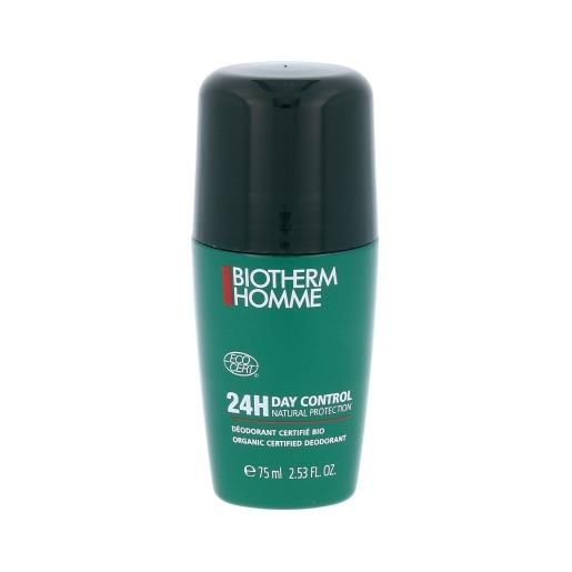 Biotherm homme day control natural protect deodorante roll-on da uomo 75 ml
