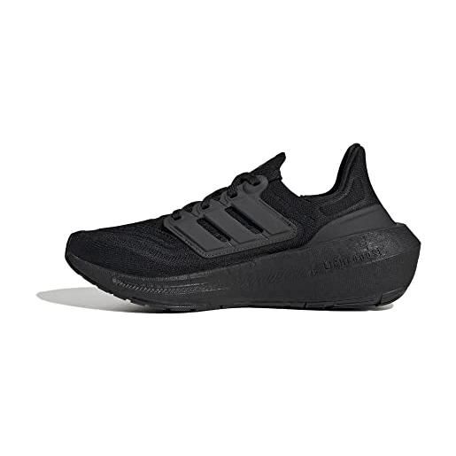 Adidas ultraboost light w, sneaker donna, core black/core black/core black, 38 eu