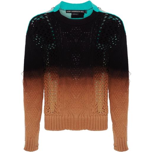 Andersson Bell maglione con design color-block - nero