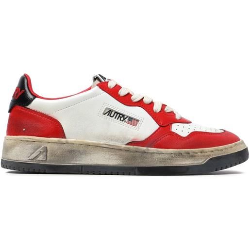 Autry sneakers medalist super vintage - rosso