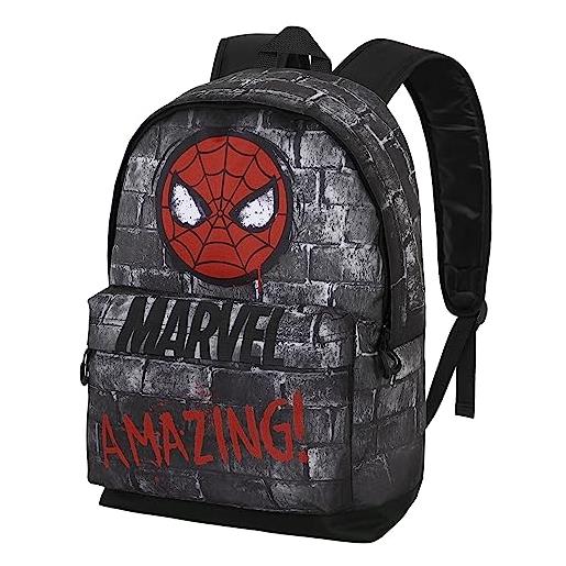Marvel spiderman amazing-zaino hs fan 2.0, multicolore, 30 x 41 cm, capacità 22 l