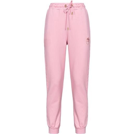 PINKO - pantaloni felpa rosa