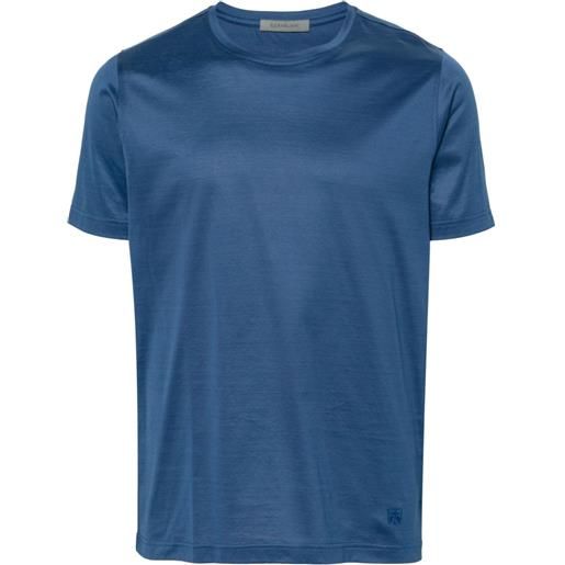 Corneliani t-shirt girocollo - blu
