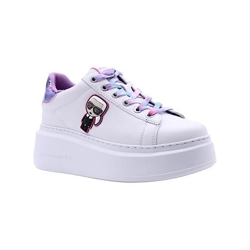 KARL LAGERFELD sneakers donna white - lilac 40 eu