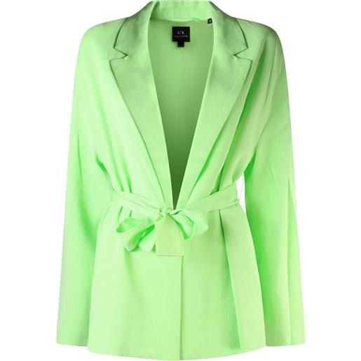 ARMANI EXCHANGE giacca verde per donna