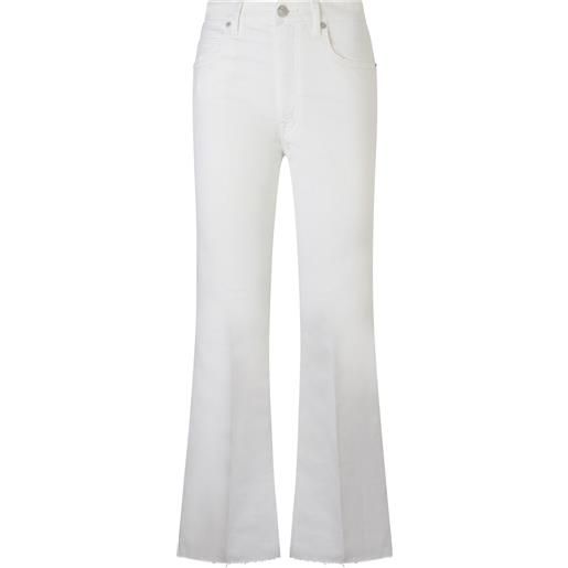 (+) PEOPLE pantalone bianco 'ingrid' per donna