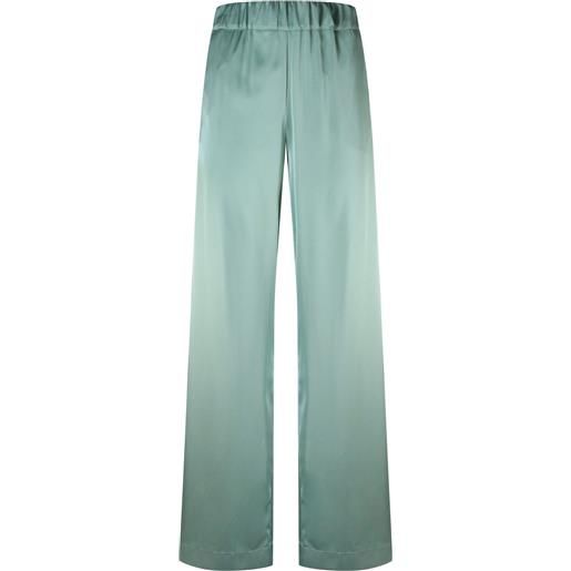 D.EXTERIOR pantalone verde per donna