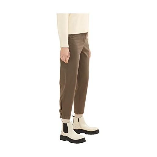 TOM TAILOR le signore pantaloni larghi in tessuto 1034166, 28130 - soft buttercream, 36w / 28l