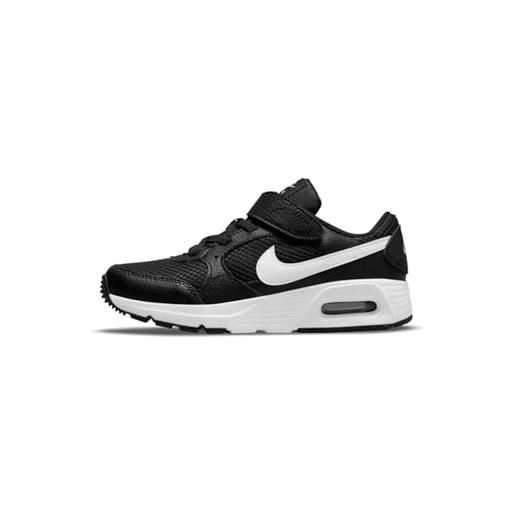 Nike air max sc, scarpe da corsa, white/black-white, 33 eu