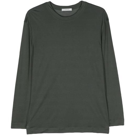 LEMAIRE t-shirt a maniche lunghe - grigio