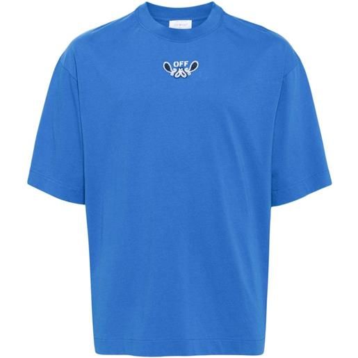 Off-White t-shirt con stampa - blu