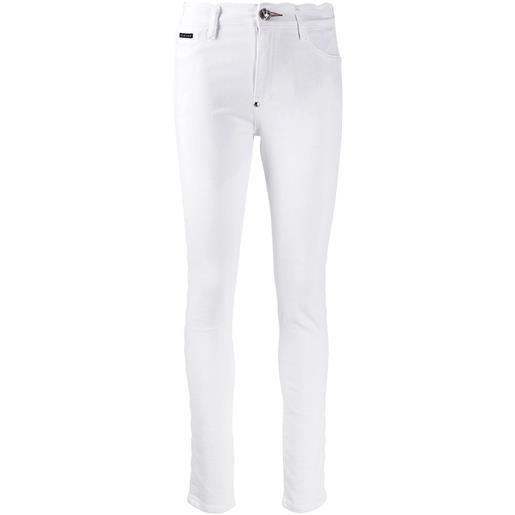 Philipp Plein jeans statement skinny - bianco