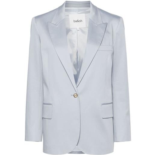 Ba&Sh blazer janice monopetto - blu