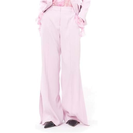 PINKO pantalone ampi con spacco laterale - 1032337624 - rosa
