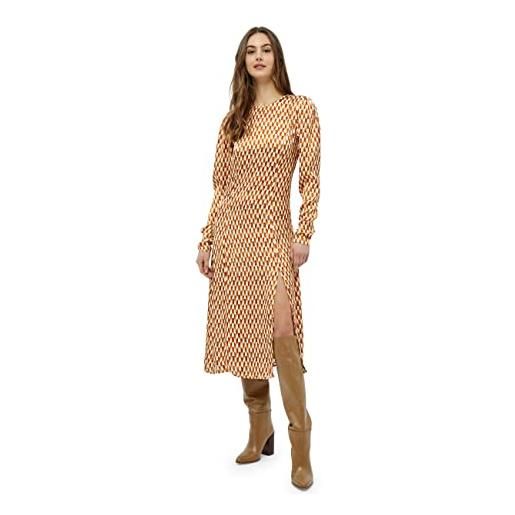 Minus kassaria grs dress 1, vestito, donna, multicolore (9458 desert sand graphic print), 44